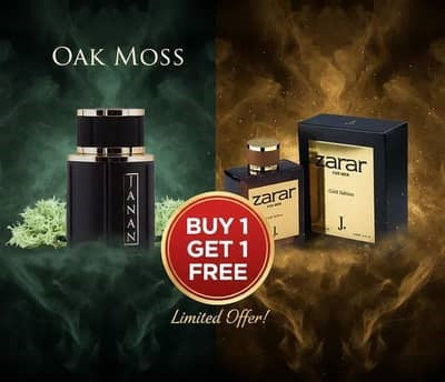 Zarar + Janan Gold Combo Pack - 2 Perfumes 100ml - BUY 1 GET 1 FREE -LIMITED TIME OFFER